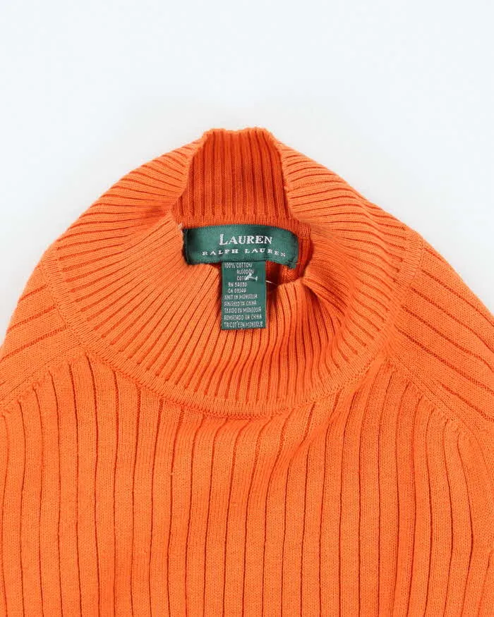 Vintage Women's Ralph Lauren Roll Neck Chunky Knit Jumper - S sold by Rokit product image thumbnail 3