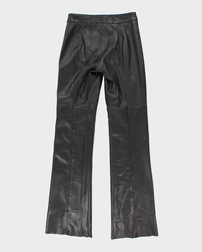 Vintage Danier Leather Trousers - W28 L34 sold by Rokit product image thumbnail 2