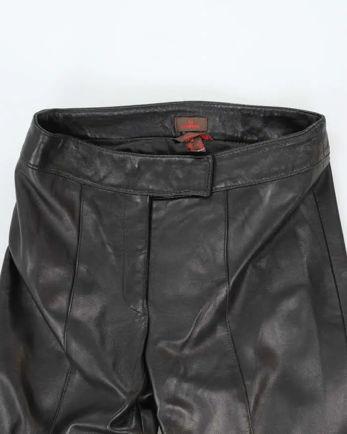 Vintage Danier Leather Trousers - W28 L34 sold by Rokit product image thumbnail 3