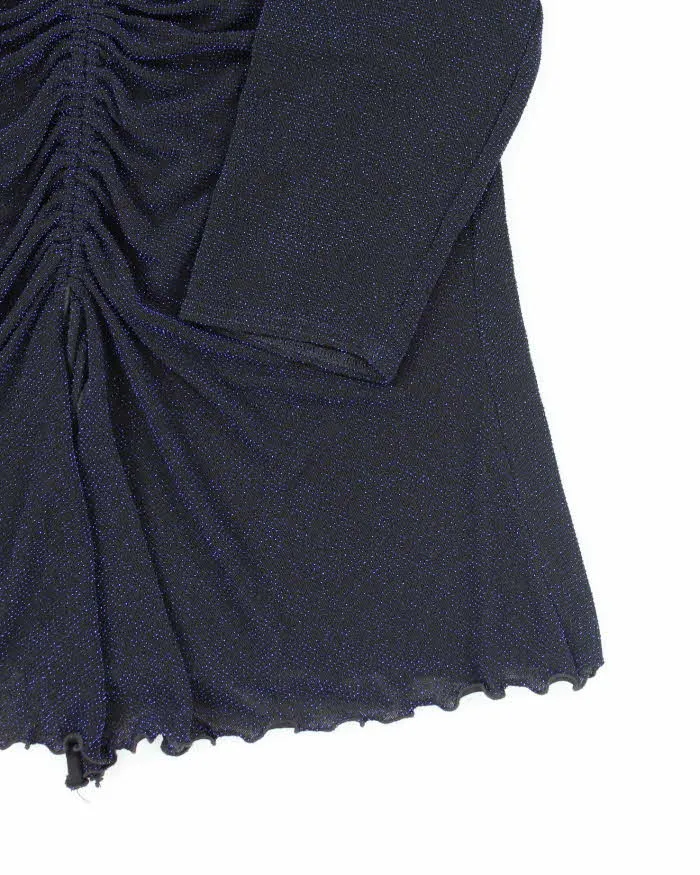 Y2k 00s Tradition Sparkly Ruched Top - L sold by Rokit product image thumbnail 4