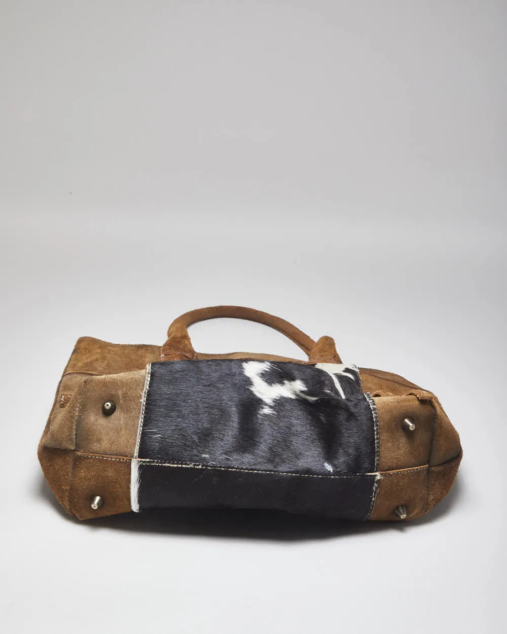Vintage STS Suede & Cowhide Handbag sold by Rokit product image thumbnail 5