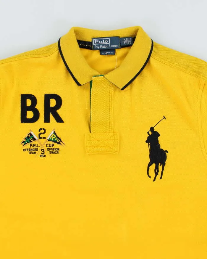 Vintage Polo By Ralph Lauren Brazil Polo Shirt - L sold by Rokit product image thumbnail 3