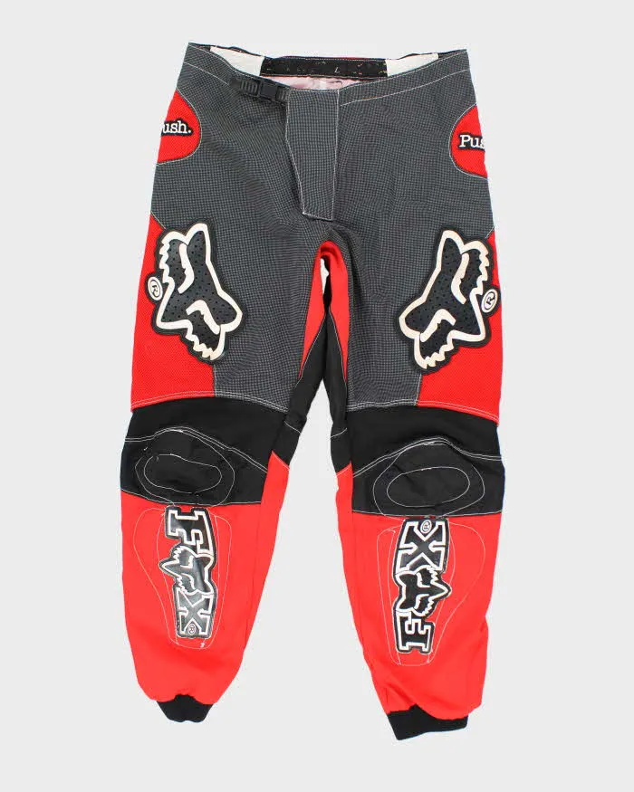 Vintage 90's Fox Racing Motocross Heavyweight Trousers - W34 L30 sold by Rokit