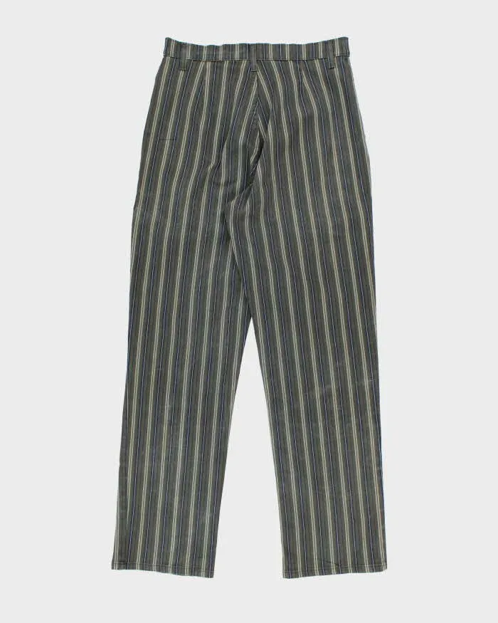 Vintage French Dressing Green Striped Jeans - W32 L32 sold by Rokit product image thumbnail 2