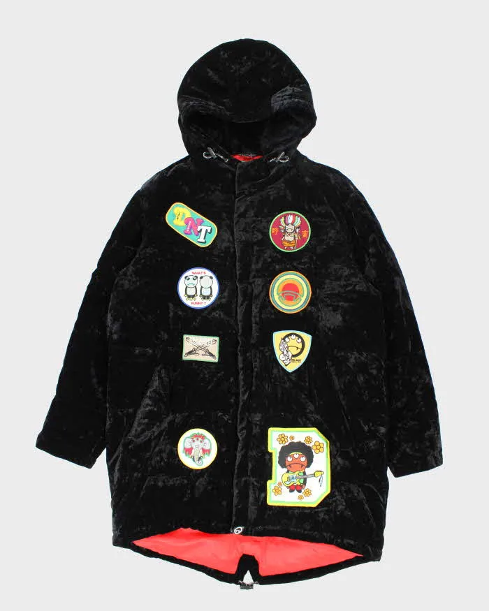 Vintage 2000's Devil Nut Heavyweight Patched Hooded Parka Jacket - XL sold by Rokit