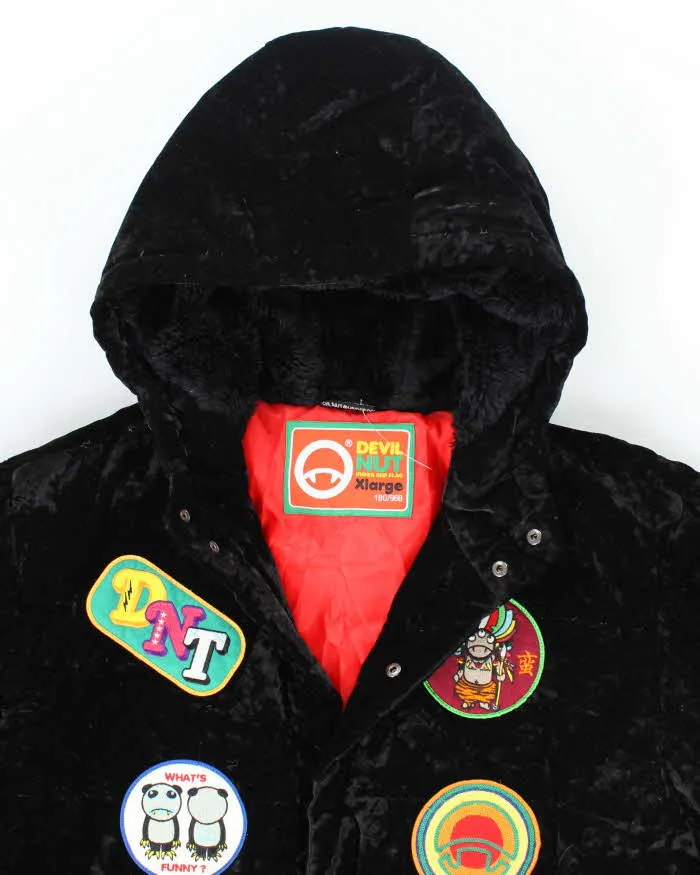 Vintage 2000's Devil Nut Heavyweight Patched Hooded Parka Jacket - XL sold by Rokit product image thumbnail 3