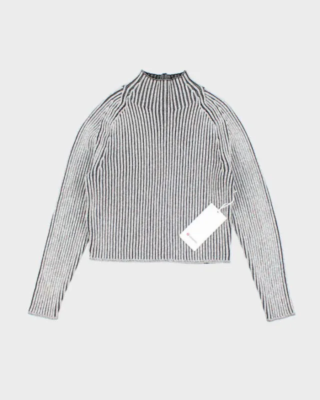 Women's DSWT Lulu Lemon Cashmere Blend Chunky Knit Jumper - S sold by Rokit