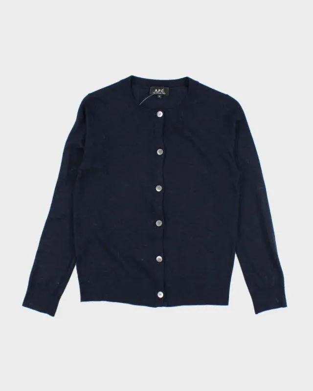 Vintage Women's APC Button Up Cardigan - S sold by Rokit