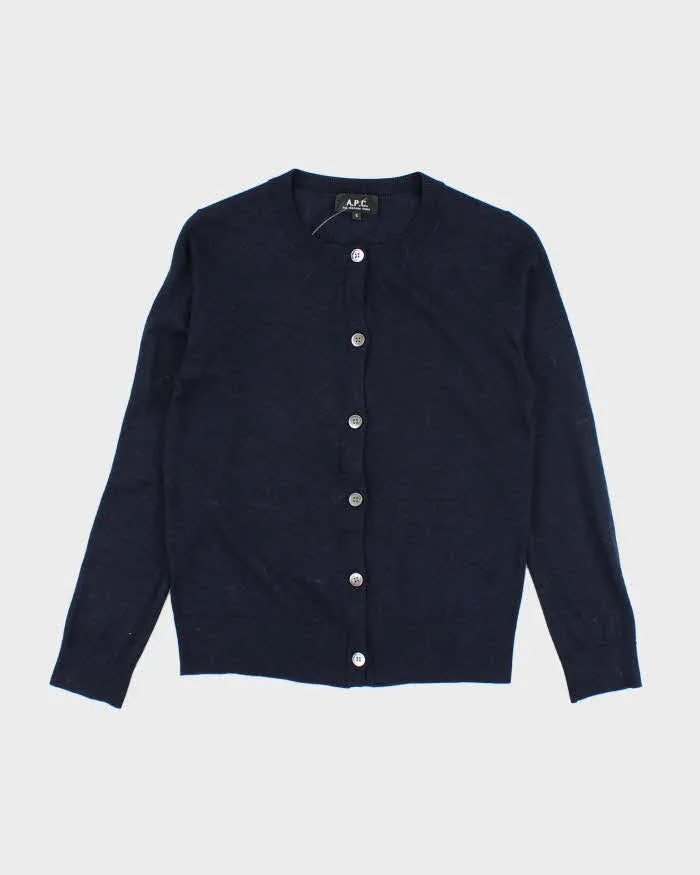 Vintage Women's APC Button Up Cardigan - S sold by Rokit