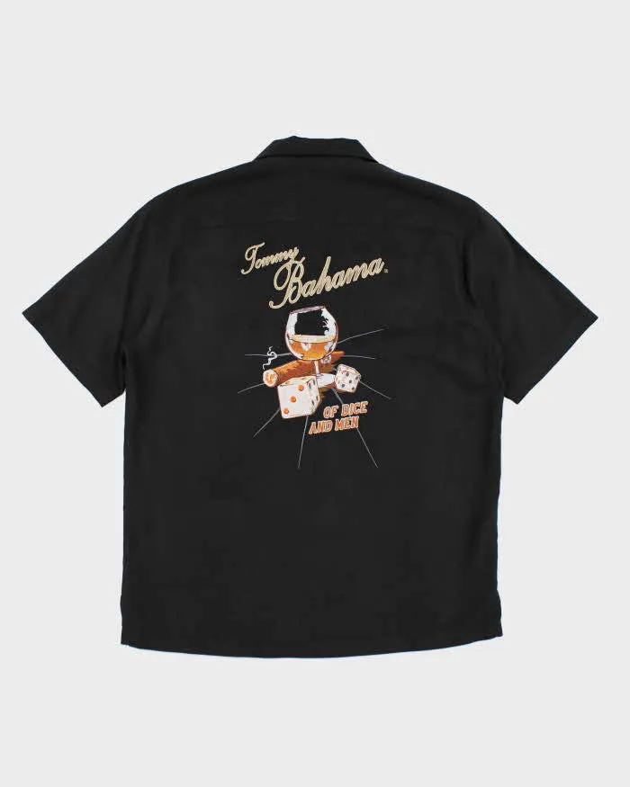 Vintage 90s Tommy Bahama Embroidered Silk Shirt - M sold by Rokit product image thumbnail 2