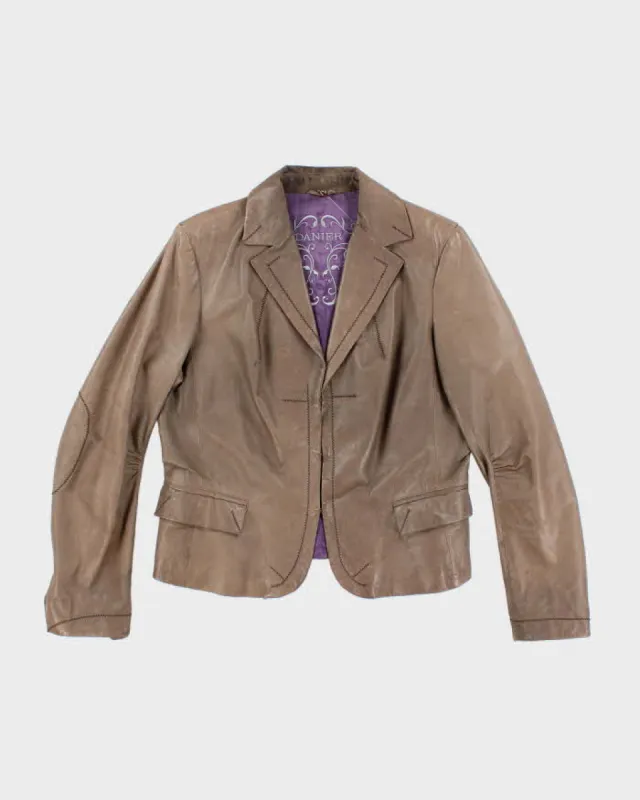 Vintage Danier Leather Blazer Jacket - XL sold by Rokit