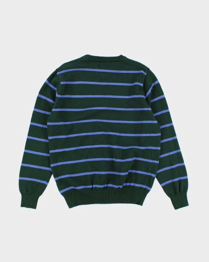 Vintage Chaps Striped Chunky Knit Jumper - L sold by Rokit product image thumbnail 2