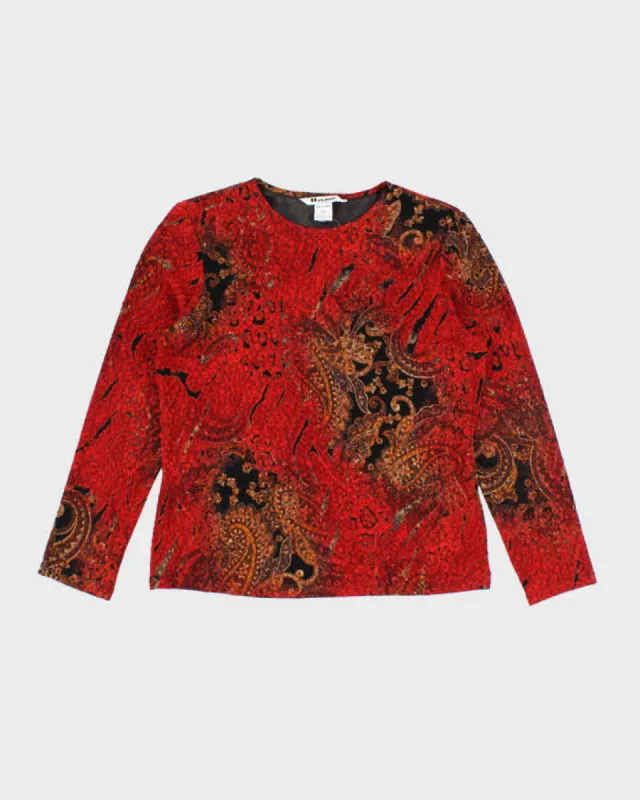 Vintage 90s Nygard Pattern Top - L sold by Rokit