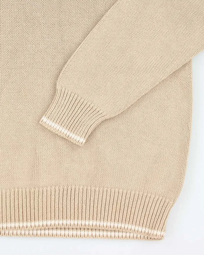 Vintage 90's Eddie Bauer Oversized V-Neck Collared Knit Jumper - XXL sold by Rokit product image thumbnail 4