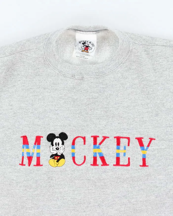Vintage Disney Mickey Mouse Sweatshirt - L sold by Rokit product image thumbnail 3