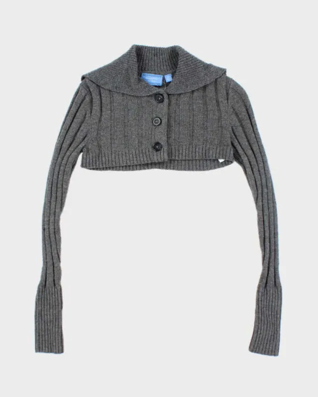 Simply Vera Wool Blend Bolero Cardigan - XS sold by Rokit