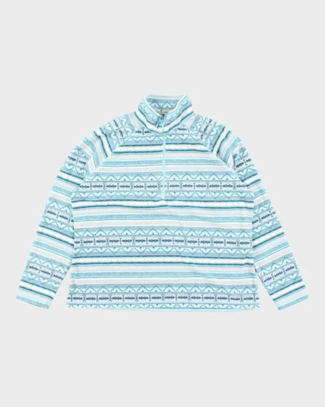 Eddie Bauer Quarter-Zip Fleece - XXL sold by Rokit