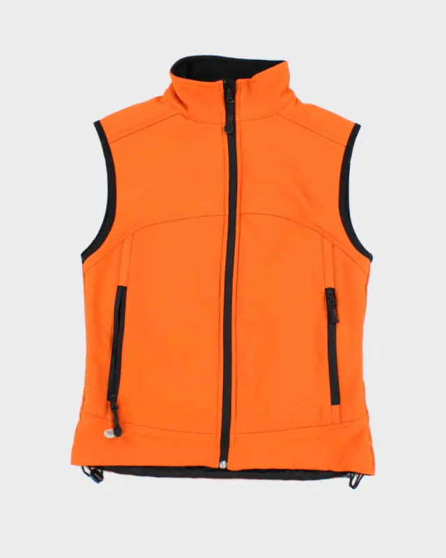Stormtech Orange Sleeveless Fleece - XS sold by Rokit