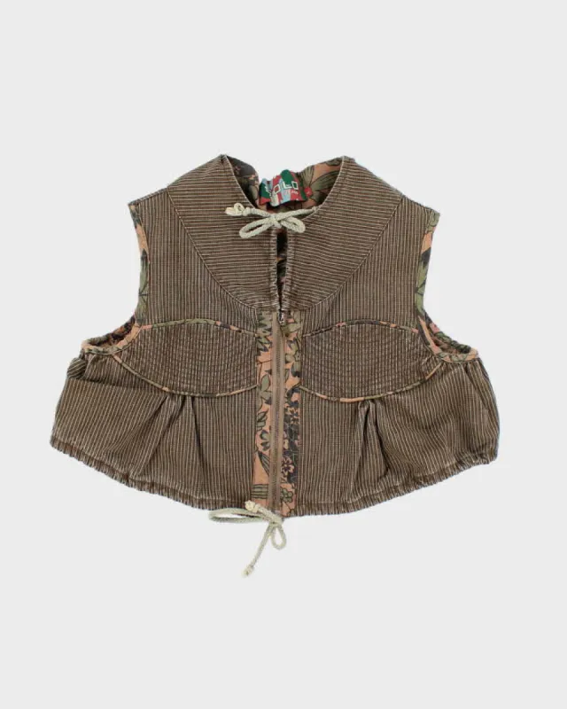 Y2k 00s Solo Jeans Corduroy Gillet - L sold by Rokit