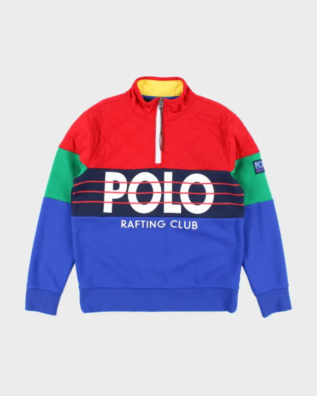 Ralph Lauren Polo HI Tech Rafting Club Quarter Zip - L sold by Rokit