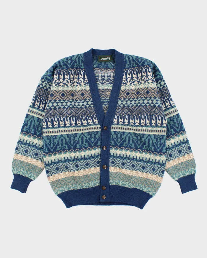 Vintage Arslani Nordic Wool Cardigan - L sold by Rokit