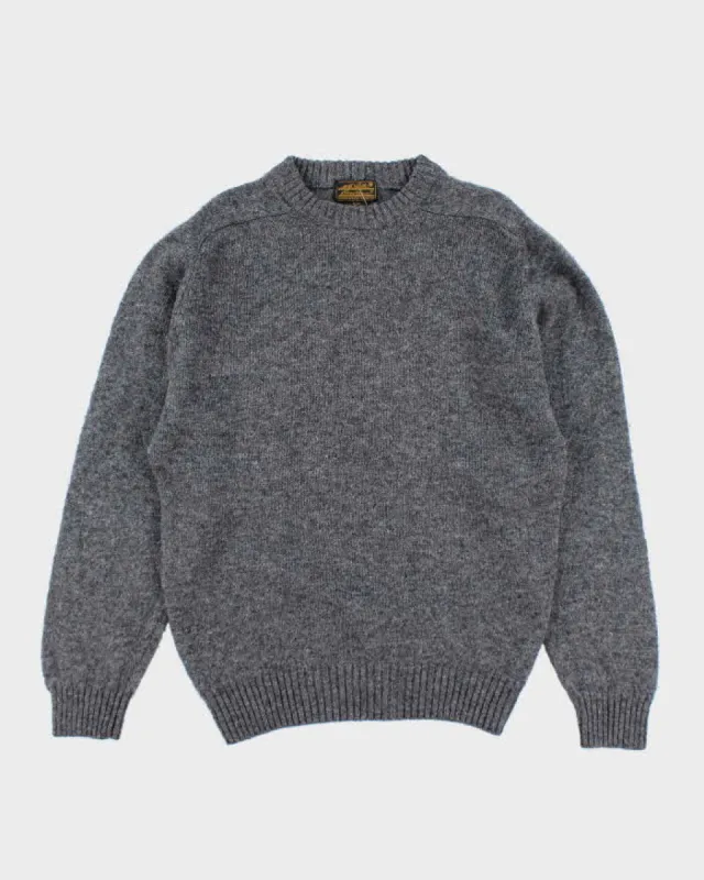 Vintage Eddie Buaer Wool Grey Jumper - M sold by Rokit