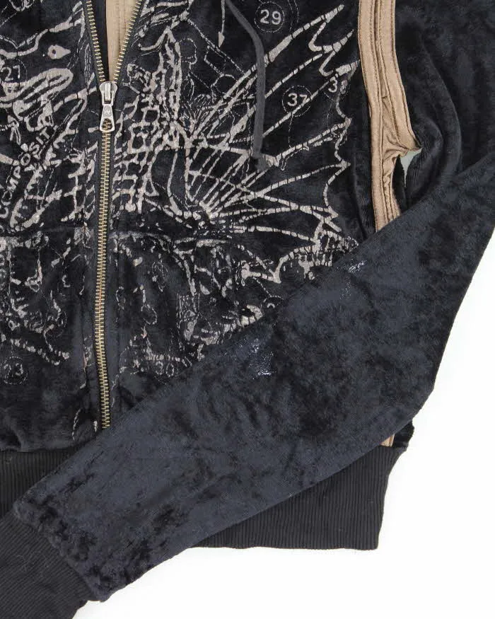 Vintage Y2K Parasuco Graphic Printed Zip Up Hoodie - M sold by Rokit product image thumbnail 4
