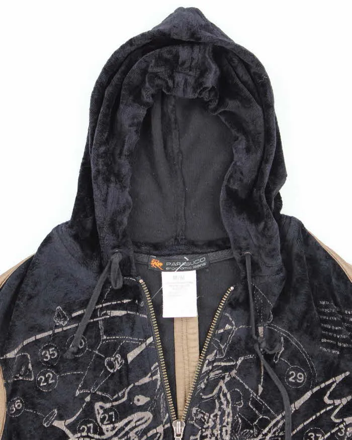 Vintage Y2K Parasuco Graphic Printed Zip Up Hoodie - M sold by Rokit product image thumbnail 3