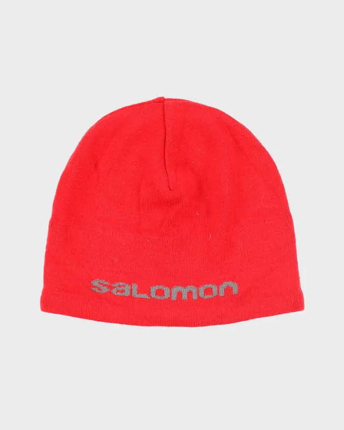 Vintage Y2K Salomon Spell Out Toque Beanie - OS sold by Rokit