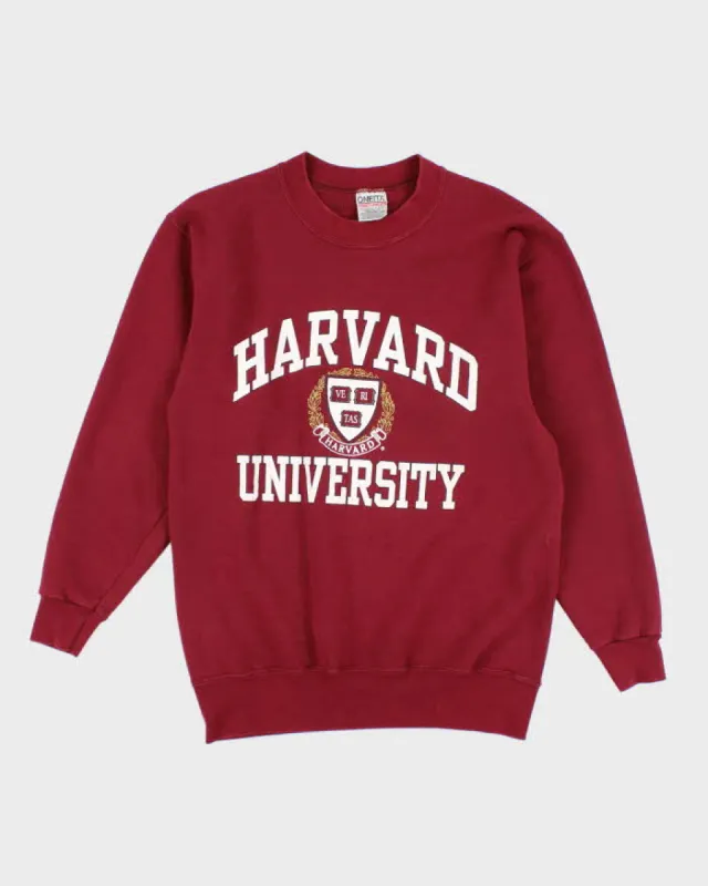 Vintage 90's Harvard University Heavyweight Sweatshirt - M sold by Rokit