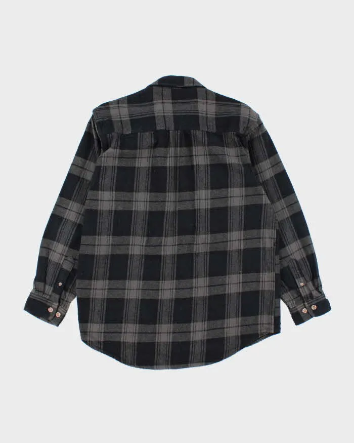 Vintage Field & Stream Heavyweight Shadow Plaid Button Up Flannel Shirt - M sold by Rokit product image thumbnail 2