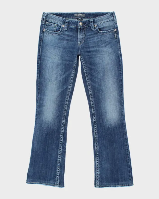 Vintage Silver  Bootcut Jeans - W31 L33 made by Rokit