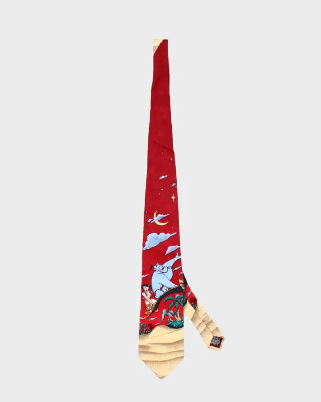 Vintage Disney Aladdin Silk Tie sold by Rokit
