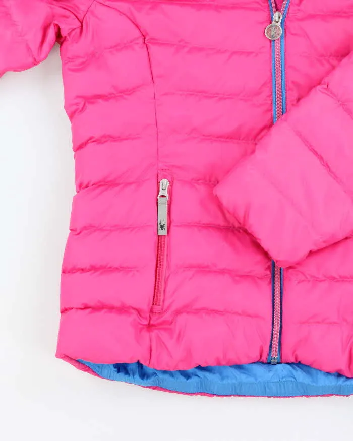Y2k 00s Spyder Pink Puffer Jacket - S sold by Rokit product image thumbnail 4