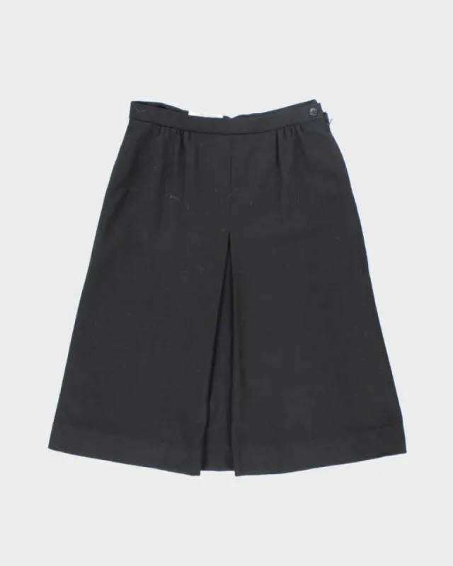 Vintage Jaeger Black Wool Skirt - XS sold by Rokit