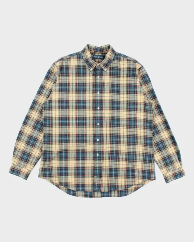 Vintage 2000's Ralph Lauren Oversized Flannel Shirt - XL sold by Rokit