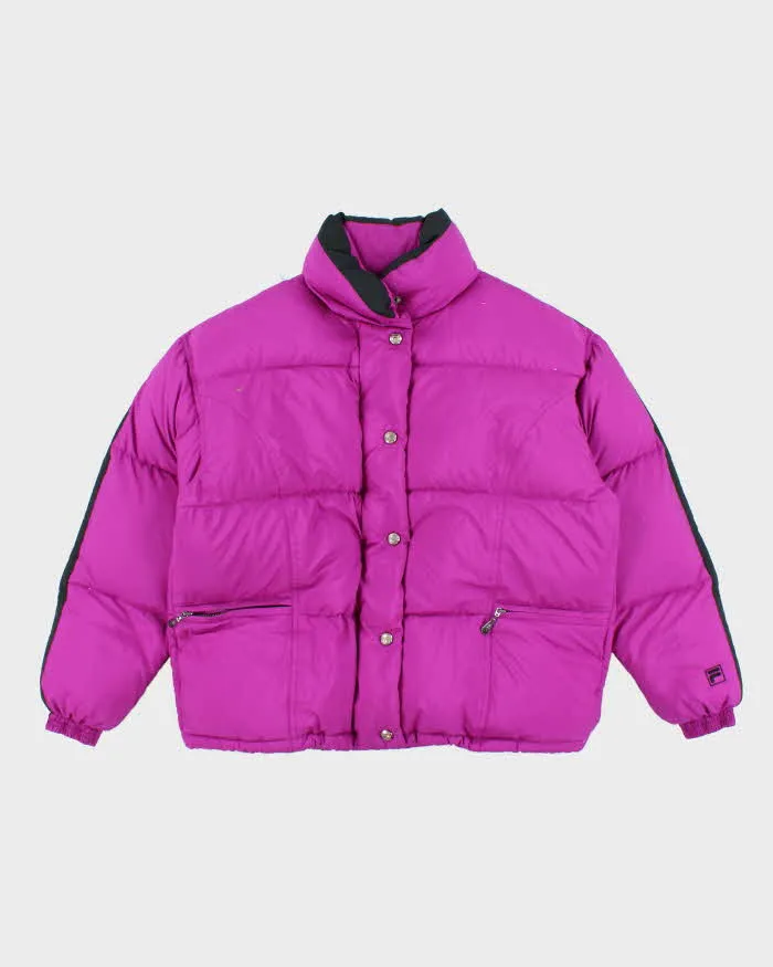 Vintage Y2k 00s Fila Down Ski Puffer Jacket - M sold by Rokit