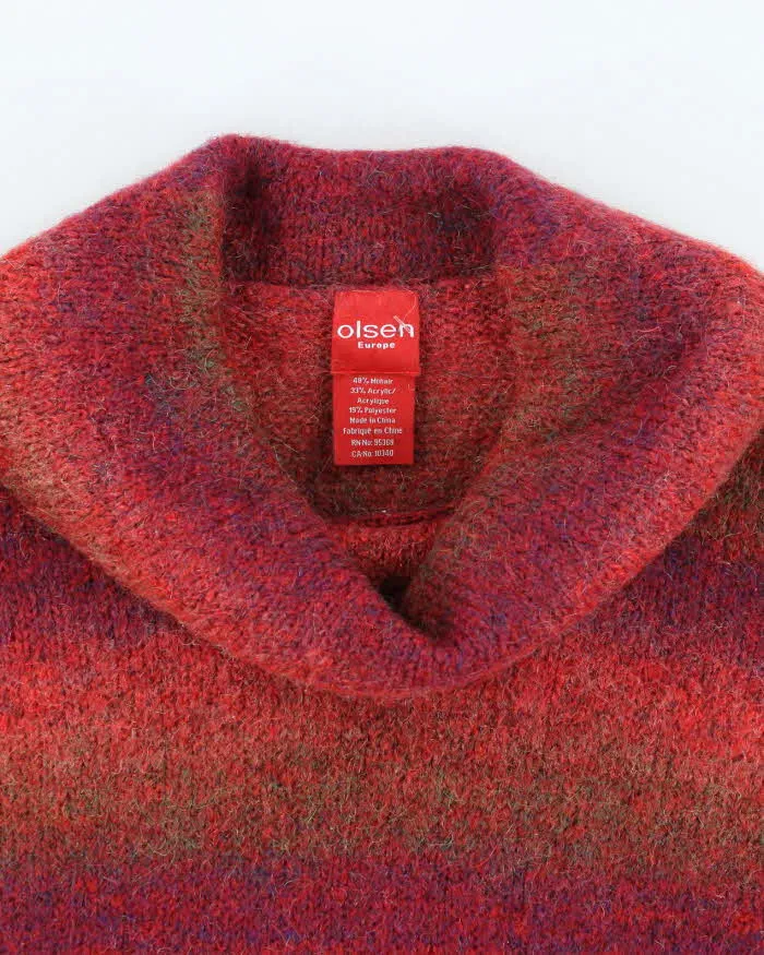 Vintage Women's Y2K Olsen Mohair Blend Chunky Knit Jumper - M sold by Rokit product image thumbnail 3