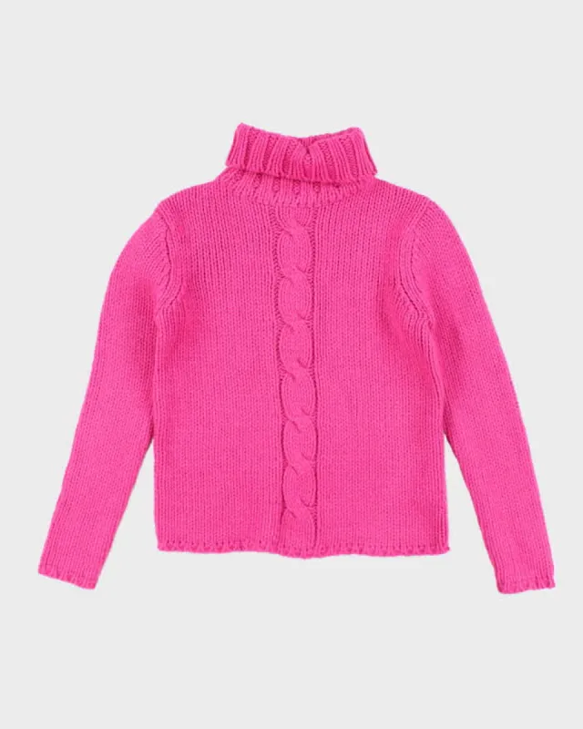 Vintage Women's GAP Roll Neck Chunky Knit Jumper - S sold by Rokit