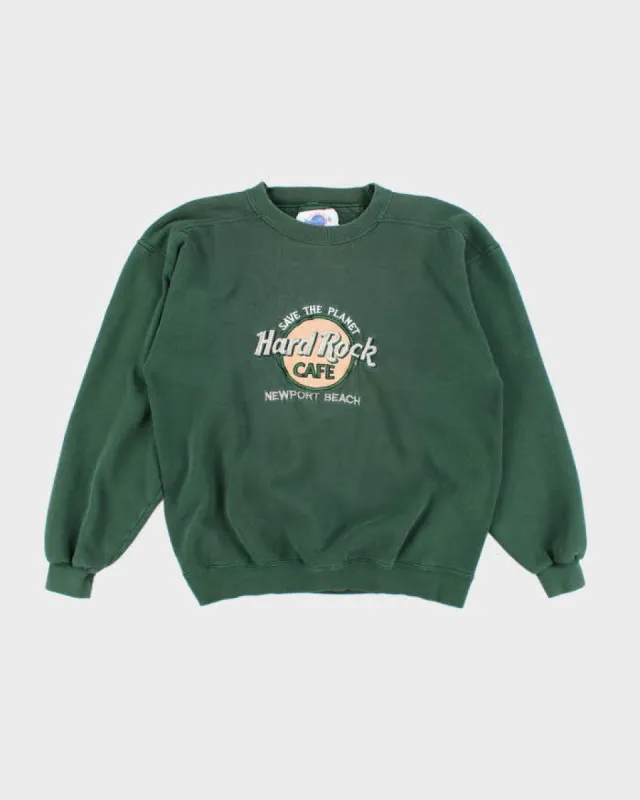 Vintage 90's Planet Hollywood Embroidered Sweatshirt - L sold by Rokit