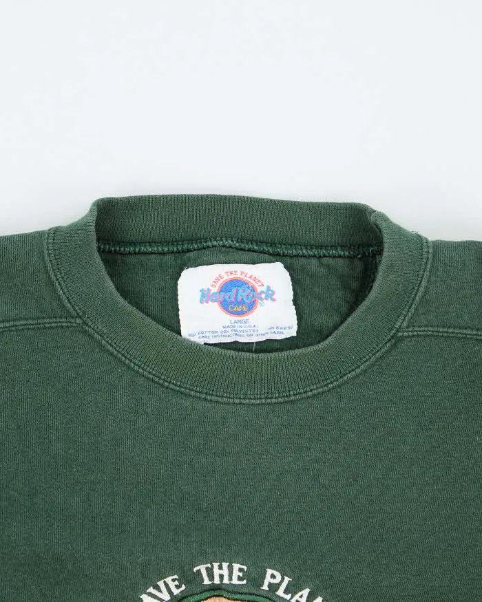Vintage 90's Planet Hollywood Embroidered Sweatshirt - L sold by Rokit product image thumbnail 3