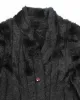 Vintage Image Black Faux Fur Coat - M sold by Rokit