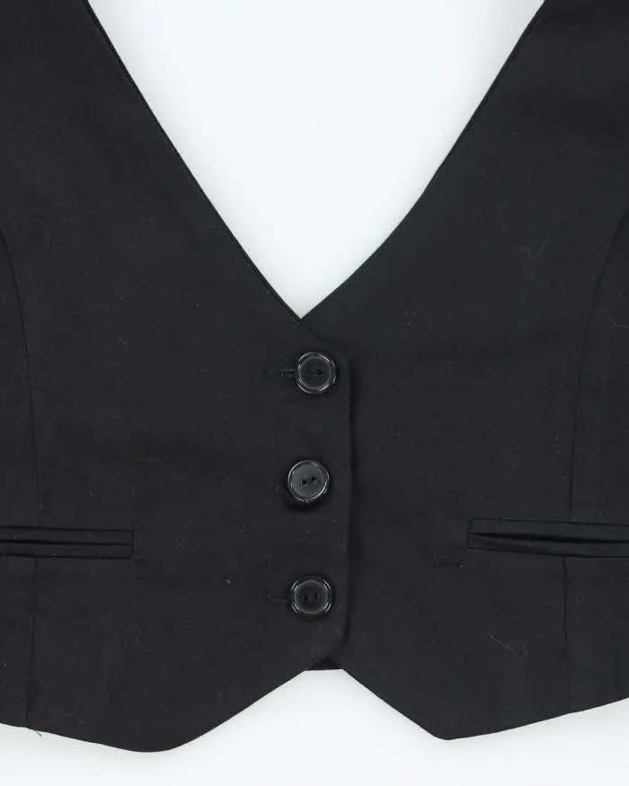 Vintage Y2k 00s Seduction Waistcoat Halter Top - S sold by Rokit product image thumbnail 3