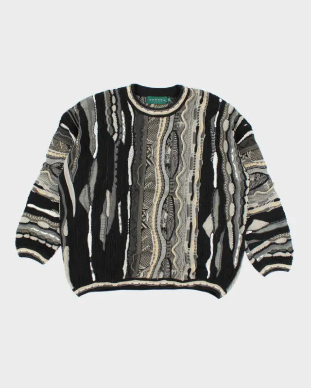 Vintage 80s Tundra Knit Jumper - XL sold by Rokit
