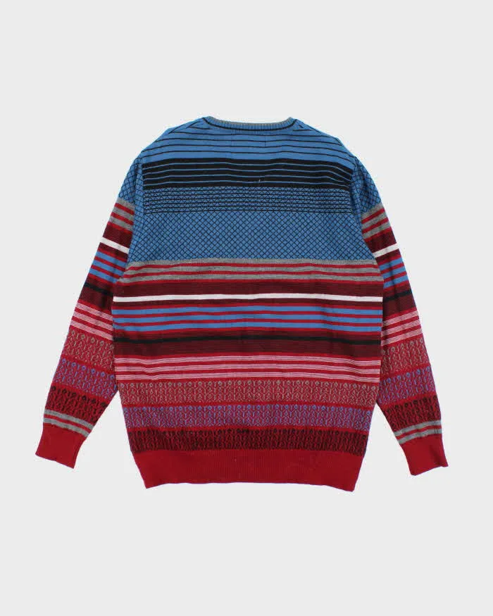 Mens 1990s Pure Wool Monte Carlo V-Neck Jumper - M sold by Rokit product image thumbnail 2