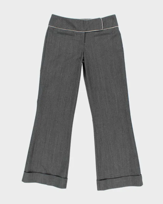 Y2k 00s Bebe Grey Suit Trousers - W30 L29 sold by Rokit