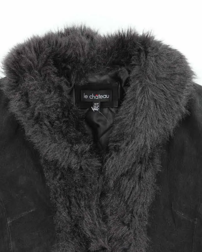 Vintage Y2k 00s Le Chateau Suede Jacket - XS sold by Rokit product image thumbnail 3