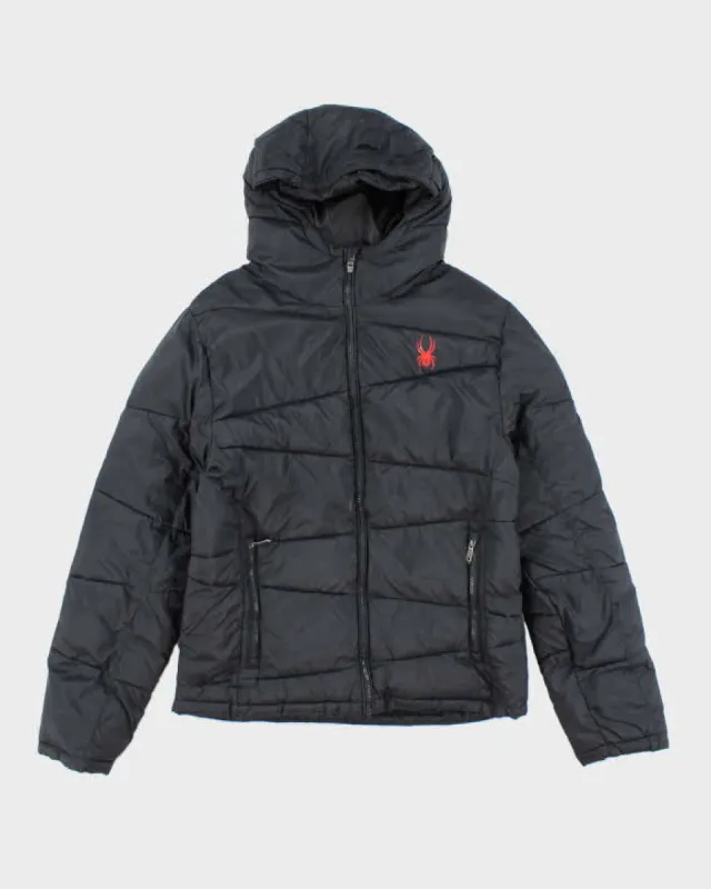 Vintage 2000's Spyder Insulated Hooded Puffer Jacket - S sold by Rokit