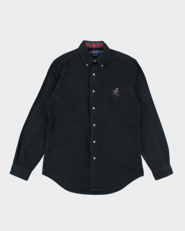 Vintage 2000's Ralph Lauren Embroidered Polo Bear Shirt - M sold by Rokit