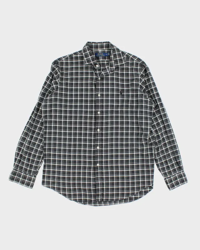 Vintage Ralph Lauren Checked Long Sleeve Shirt - L made by Ralph Lauren